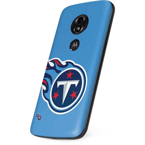 NFL Tennessee Titans Large Logo Moto E5 Play Skin